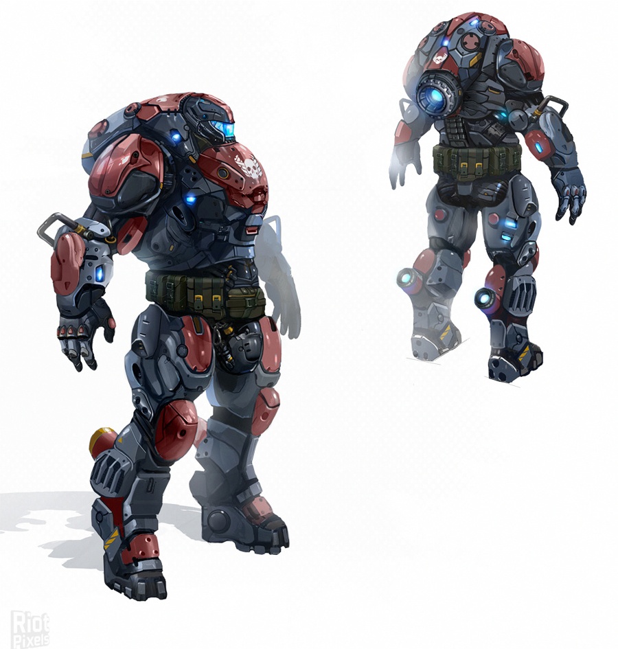 Black Legion Armor Concept Art