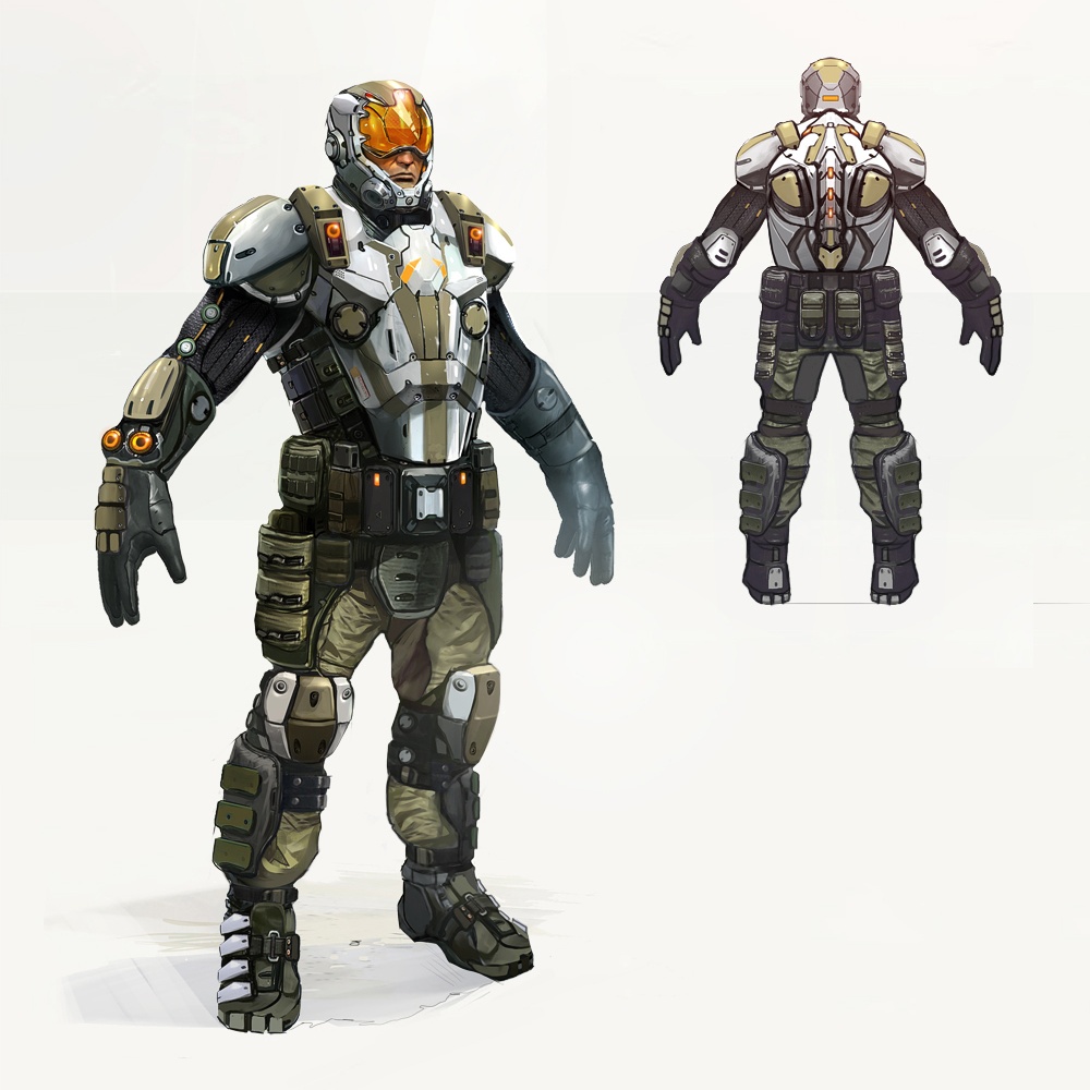 Guard Armor Concept Art