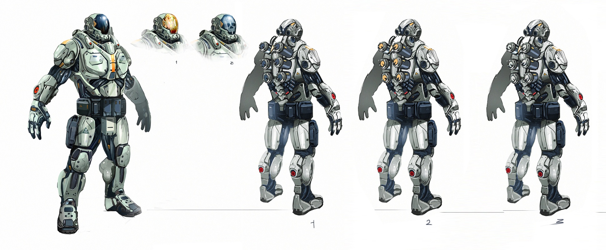 Prometheus Armor Concept Art