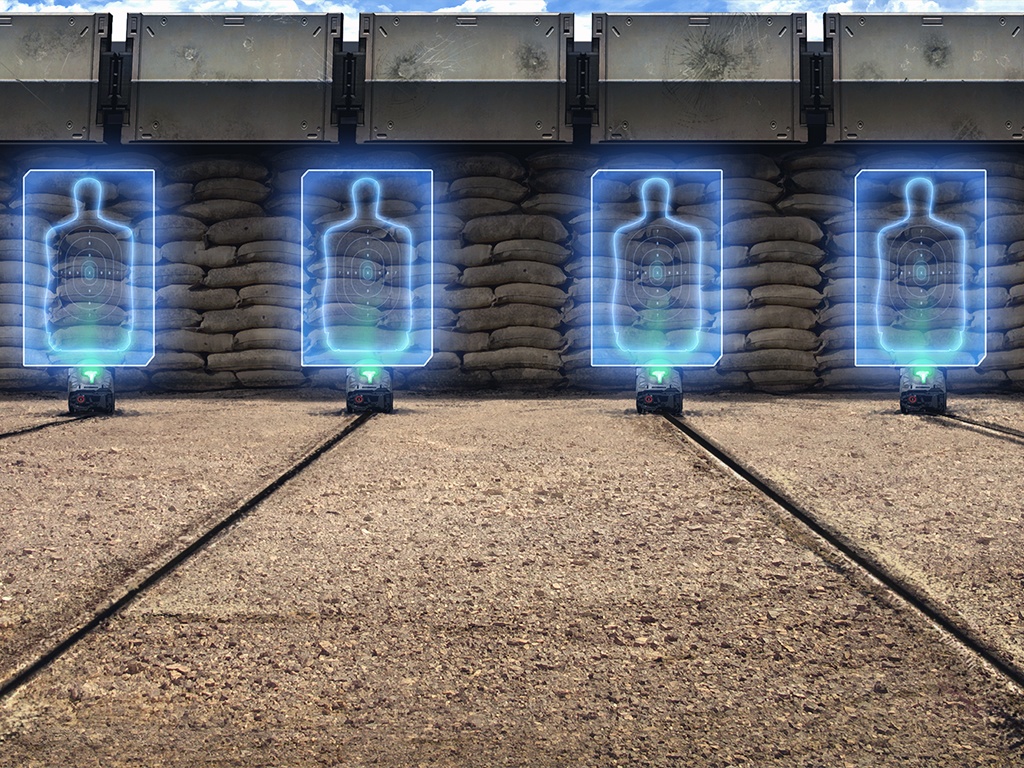 In Training Range Background Image