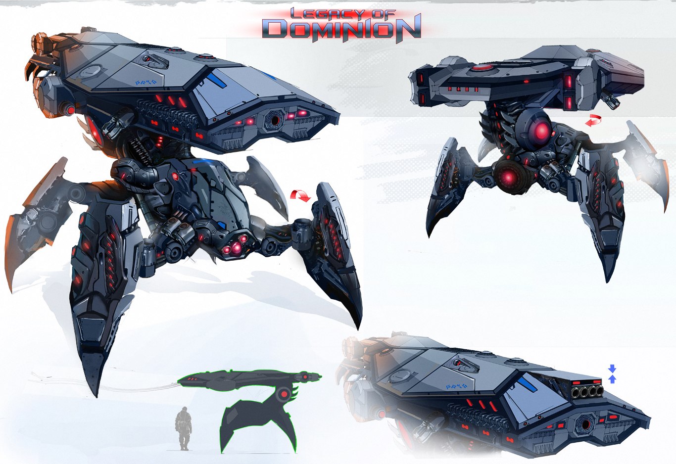 Dominion Turret Concept Art