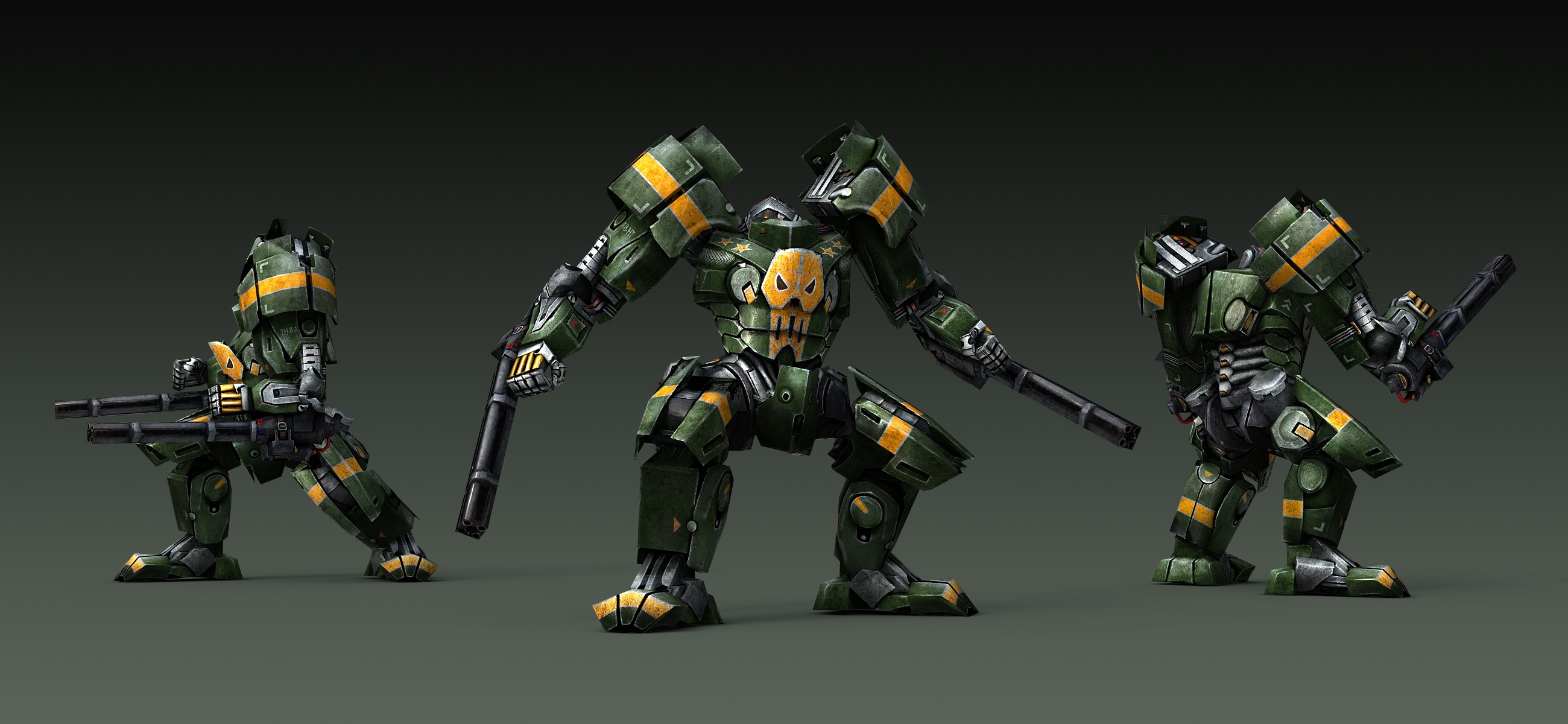 General Kurbatov's Exoskeleton Rendering (Final Version)