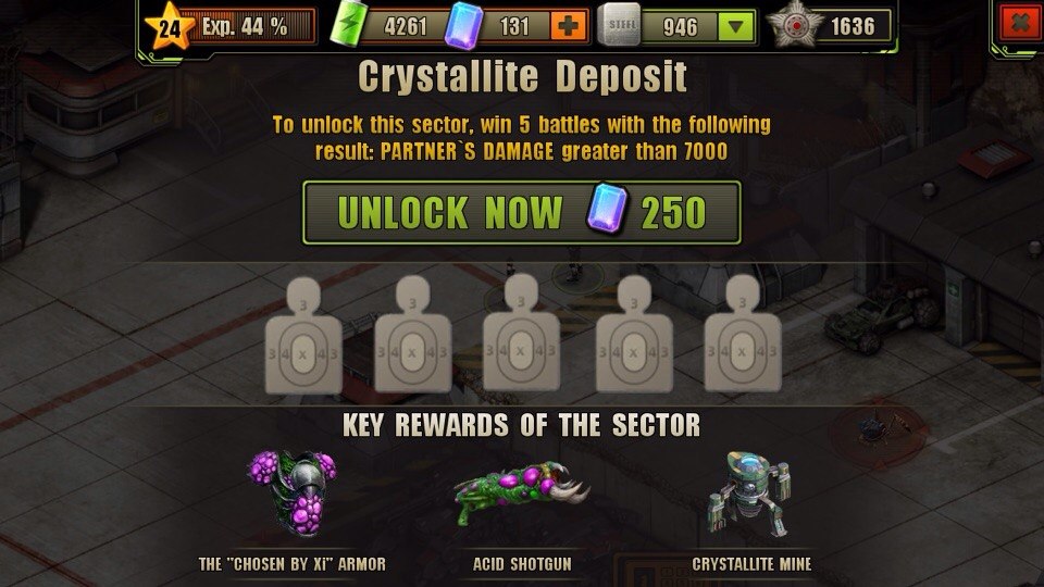 Crystallite Deposit Location Unlock Requirement