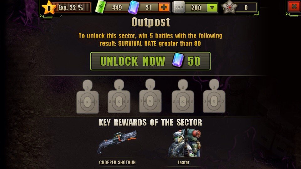 Outpost Location Unlock Requirement