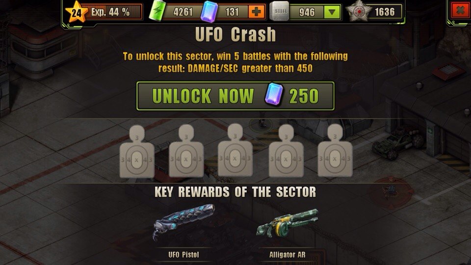 UFO Crash Location Unlock Requirement