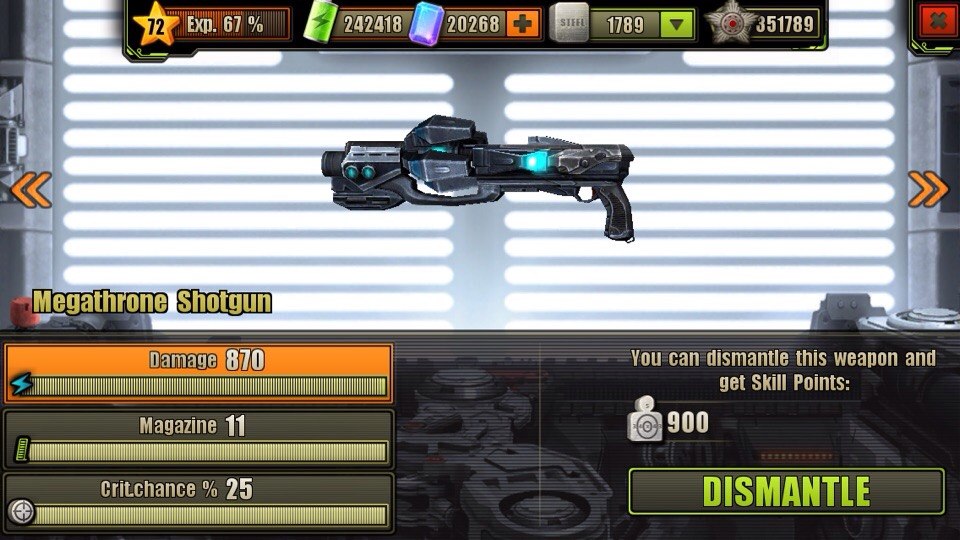 Fully Upgraded Megathrone Shotgun